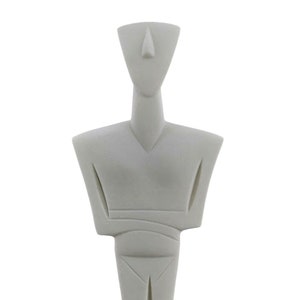 Cycladic female Figurine Idol G Art Statue Sculpture Museum Copy 18.9in / 48cm