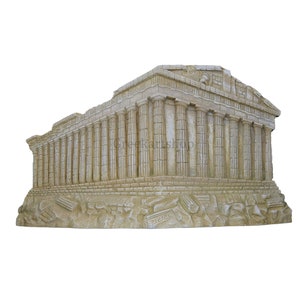 Parthenon Acropolis Athens goddess Athena Temple Cast Stone Greek Sculpture Wall Decor