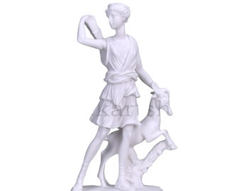 Diana of Versailles Greek Goddess Artemis Statue Sculpture Louvre Museum 9.84inches - 25 cm