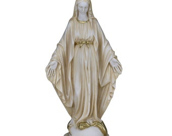 アラバスター製の祈る聖母マリア像 42 cm 白 - Etsy 日本