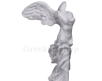 Winged Nike Victory of Samothrace Greek Goddess  Statue Sculpture 7.8inches - 20cm