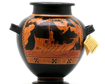 Phallus Krater Ancient Greek Ceramic Vase Pottery Erotic Art Etsy