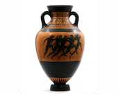 Panathenaic Prize Amphora Runners Ancient Greek Vase Ceramic Pottery Goddess Athena Free Shipping Free Tracking Number