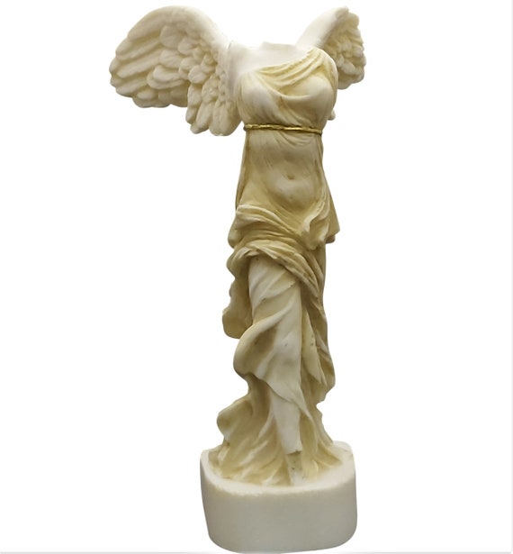 Alata Vittoria di Samotracia casa Scultura Dea ufficio dorato POHOVE Alata Vittoria bianco Ornamento da scrivania per hotel Dea Nik e Scultura Alata Vittoria di Samotracia casa Scultura Dea ufficio dorato POHOVE Alata Vittoria bianco Ornamento da scrivania per hotel Dea Nik e Scultura