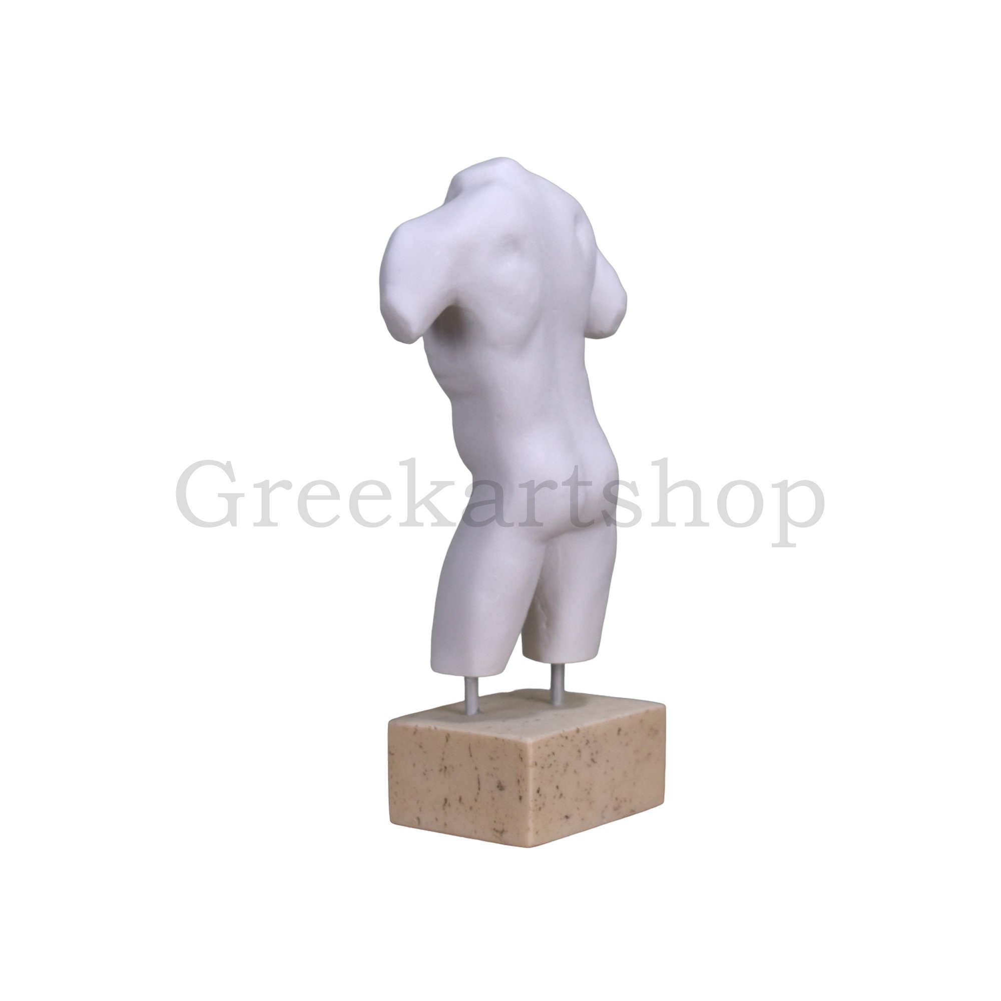 Male Body Torso Erotic Nude Art Sexy Greek Statue Sculpture image