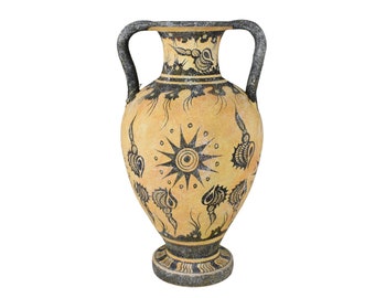 Minoan Marine Style sea starfish shells Amphora Ceramic Vase pottery knossos