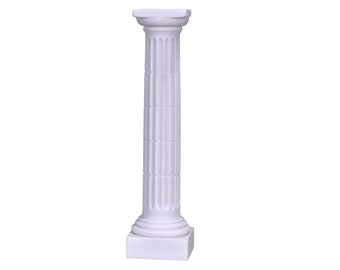 Griekse zuil Dorische orde Parthenon Pijler Architectuur Decor Sculptuur 9,84 inch - 25 cm