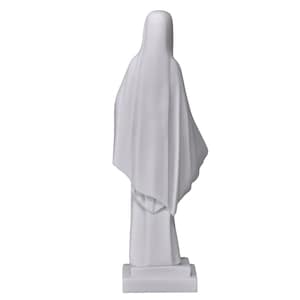 Virgin Mary Mother of JESUS Holy Our Lady Of Rose Madonna Statue Sculpture image 4