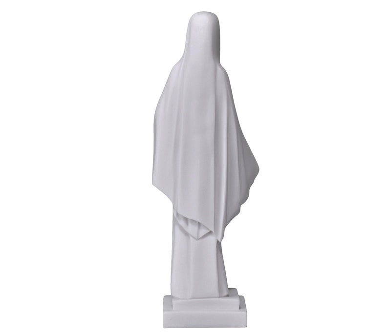 Virgin Mary Mother of JESUS Holy Our Lady Of Rose Madonna Statue Sculpture image 4