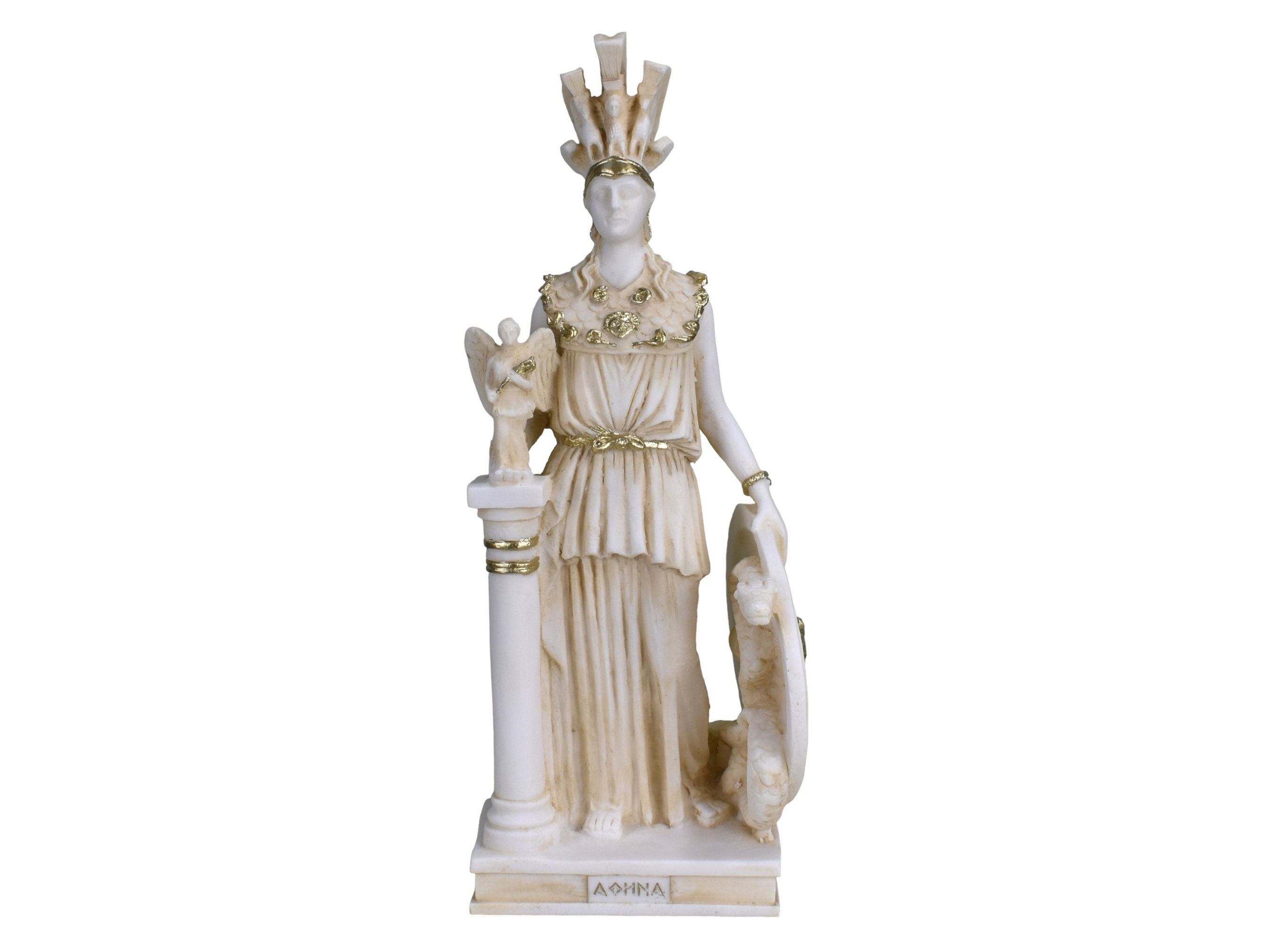 アテナ パルテノス ギリシャの女神 パルテノン神殿 彫刻像 鋳造
