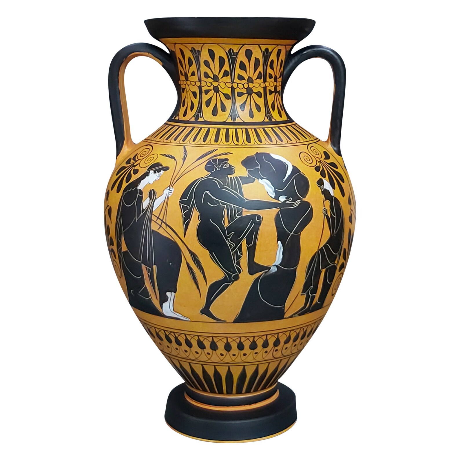 Amphora Myth of Sisyphus Persephone Hades Vase Ancient Greek Etsy
