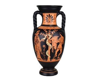 ジェイソンとメデイアの黄金の羊毛の花瓶 - 古代ギリシャの陶器