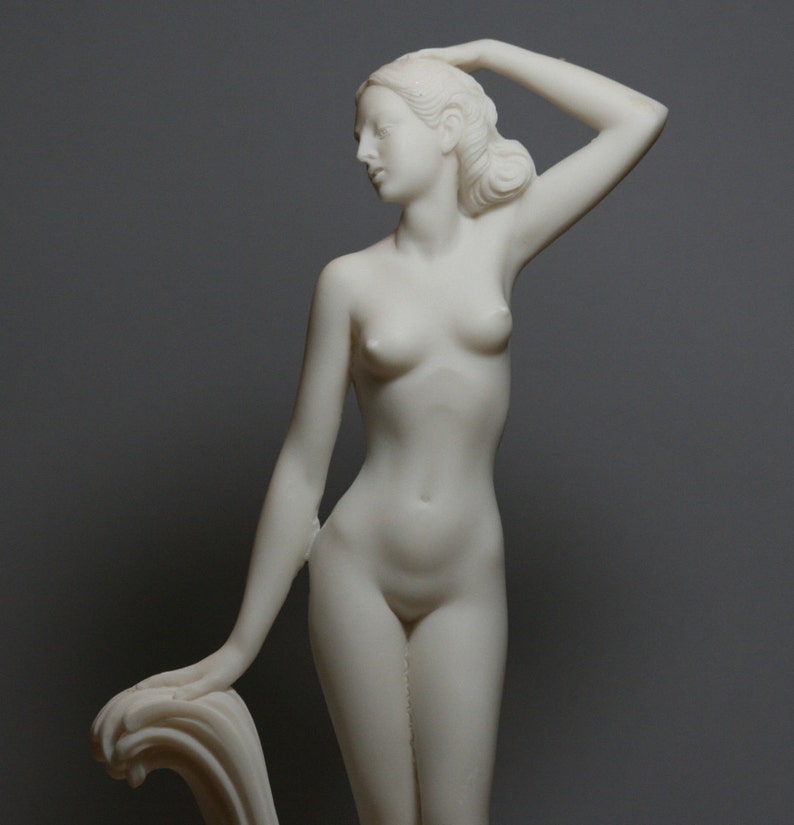 Aphrodite Venus De Milo Greek Goddess Handmade Statue Sculpture Nude Female