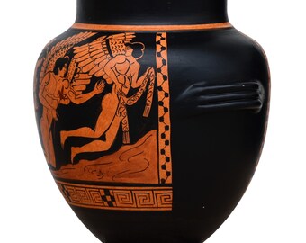 オデュッセウスとセイレーン スタムノスの花瓶 – 古代ギリシャ陶器 