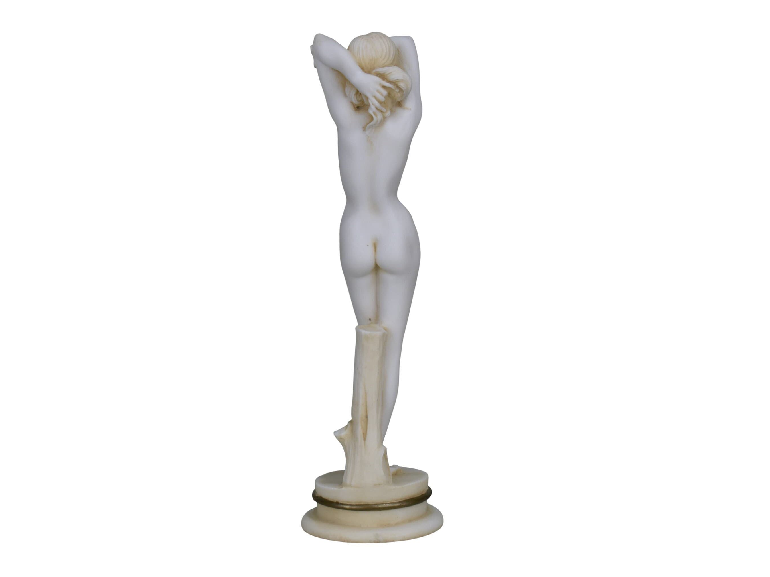 Naked Nude Female Woman Erotic Art Statue Sculpture Erotic image