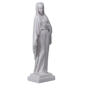 Virgin Mary Mother of JESUS Holy Our Lady Of Rose Madonna Statue Sculpture image 6