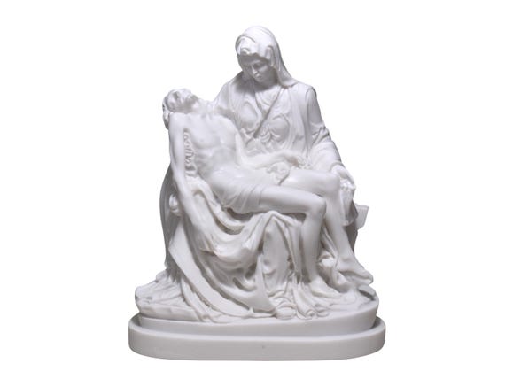 聖母 マリア像 キリスト教美術彫刻像 高さ約29cm 楽天市場】即日納品！大理石風 聖母マリア像 彫像 彫刻高さ 約29cm