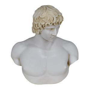 Antinous Farnese Emperor Hadrians Lover Greek Roman Statue Sculpture Cast Marble Copy