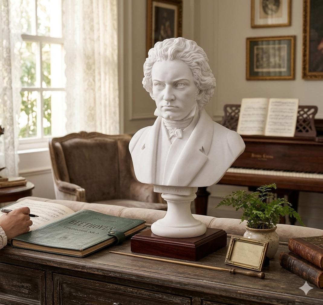 Beethoven Statue - Etsy
