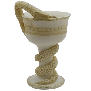 Bowl of Hygieia Greek Goddess of Health Symbol of Pharmacy Cup Chalice Snake image 5