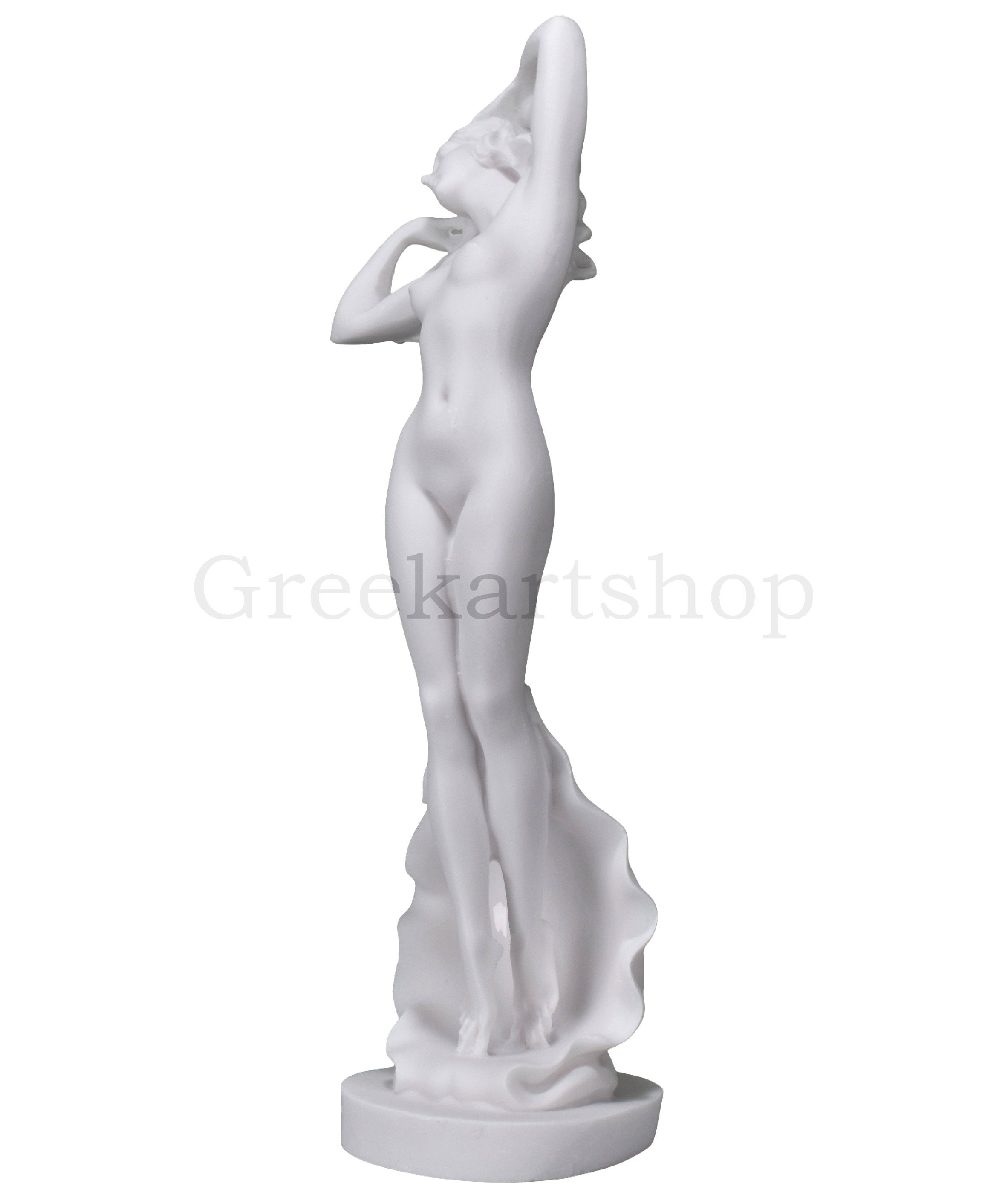 Goddess Aphrodite Venus Anadyomene Nude Female Erotic Cast Etsy