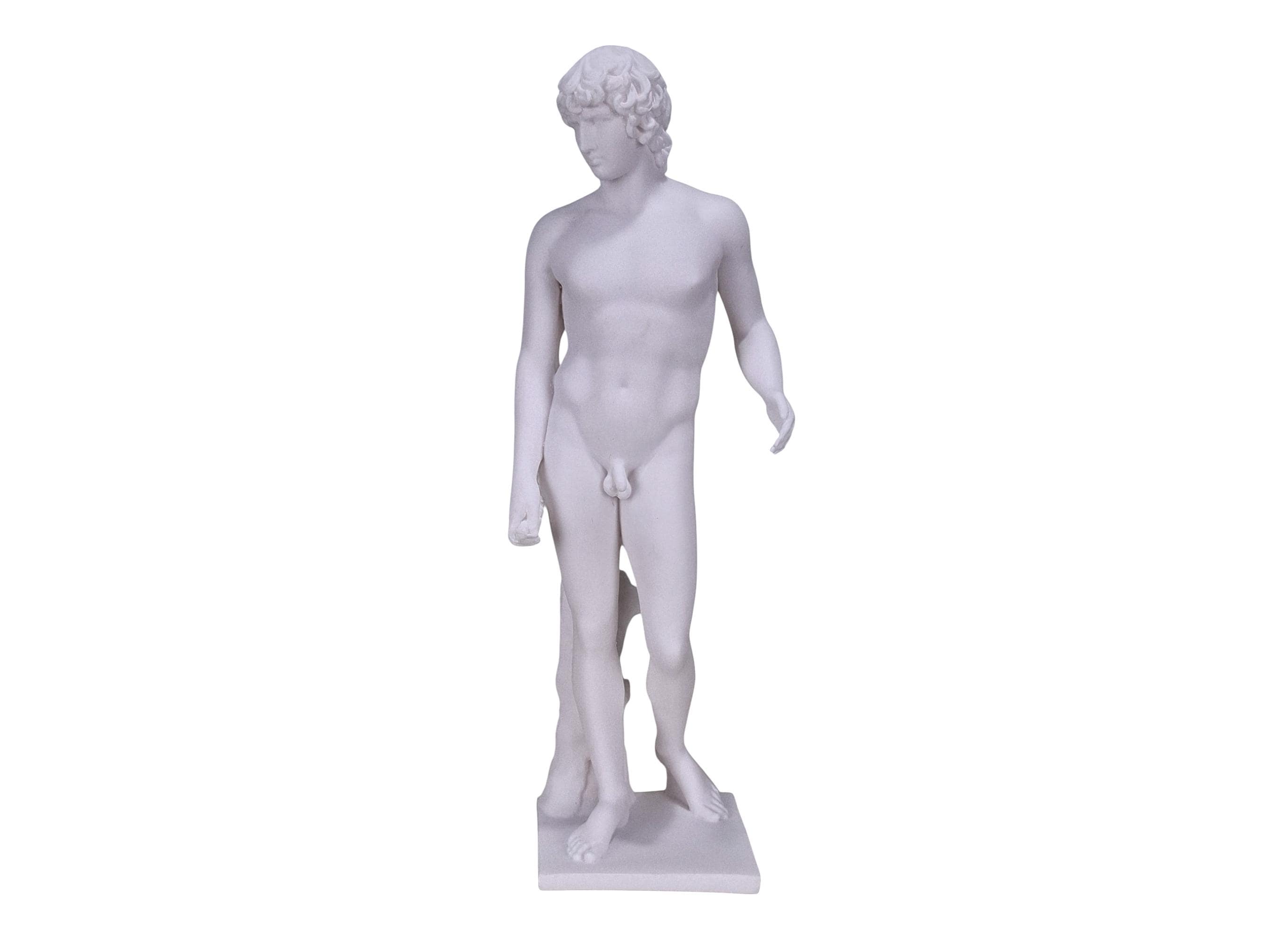 De oude sculptuur Apollo die zichzelf kroont - 1782 - Antonio Canova