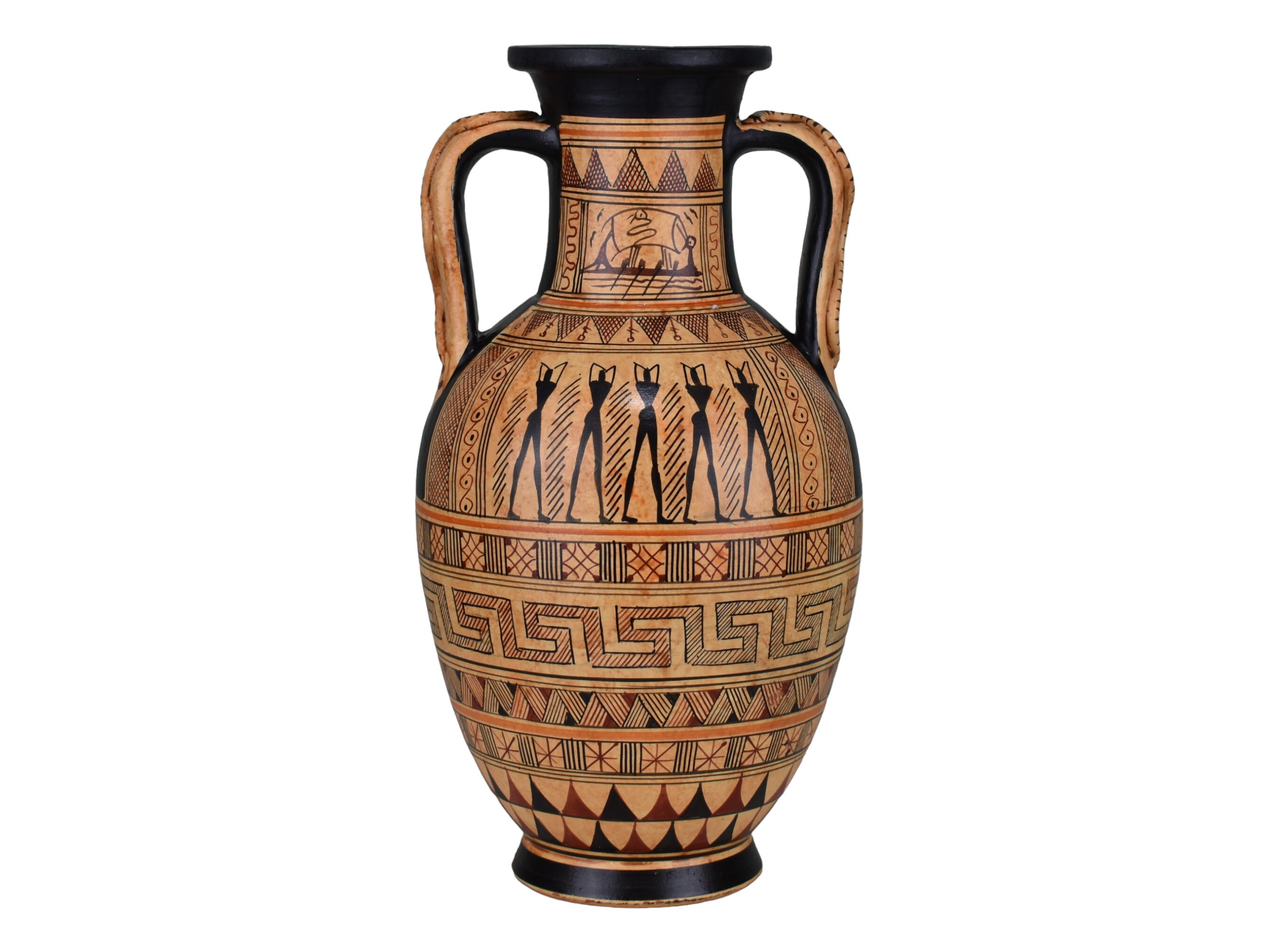 古代ギリシャ美術　アンフォラ　水注　花瓶　置物　複製品 古代ギリシャ美術 アンフォラ 水注 花瓶 置物 複製品 - メルカリ