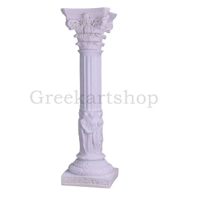 Marble Square Column - Etsy UK