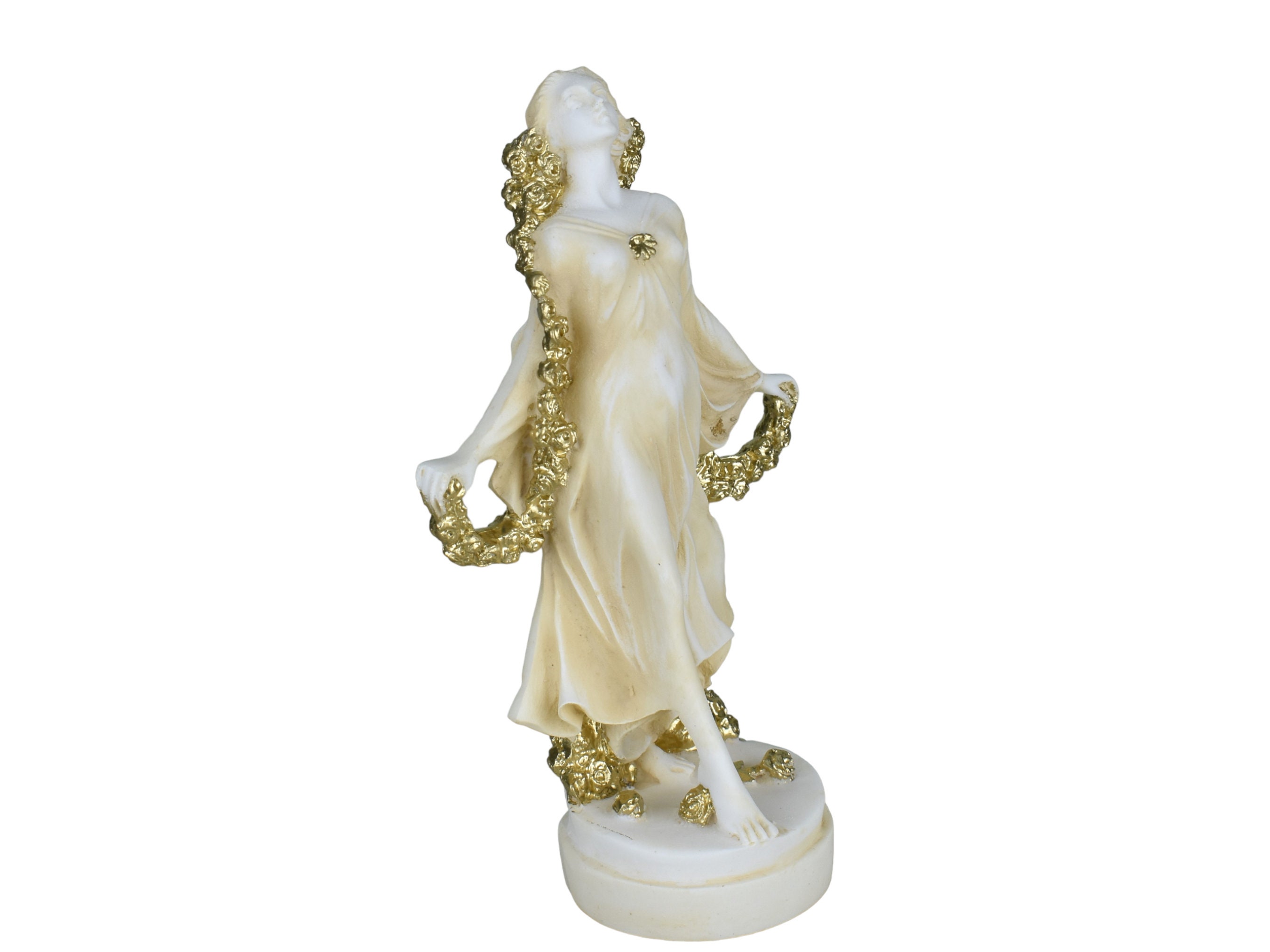 フローラ ローマの花と春の女神 小さな彫刻像 - Etsy 日本