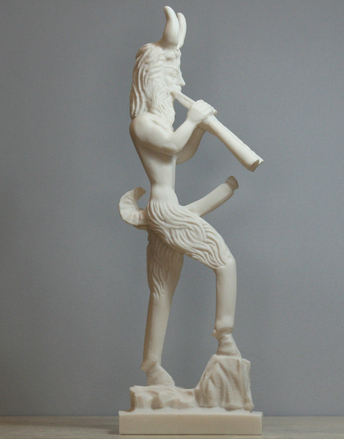 Greek Wild Nature God PAN Faunus Penis Fertility Cast Marble Etsy UK
