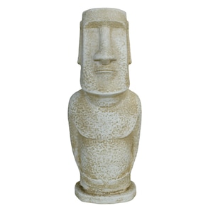 MOAI  sculpture statue figure Easter Island  hard plaster