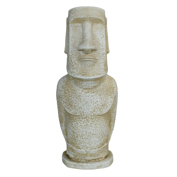 MOAI Skulptur Statue Figur Osterinsel Hartgips