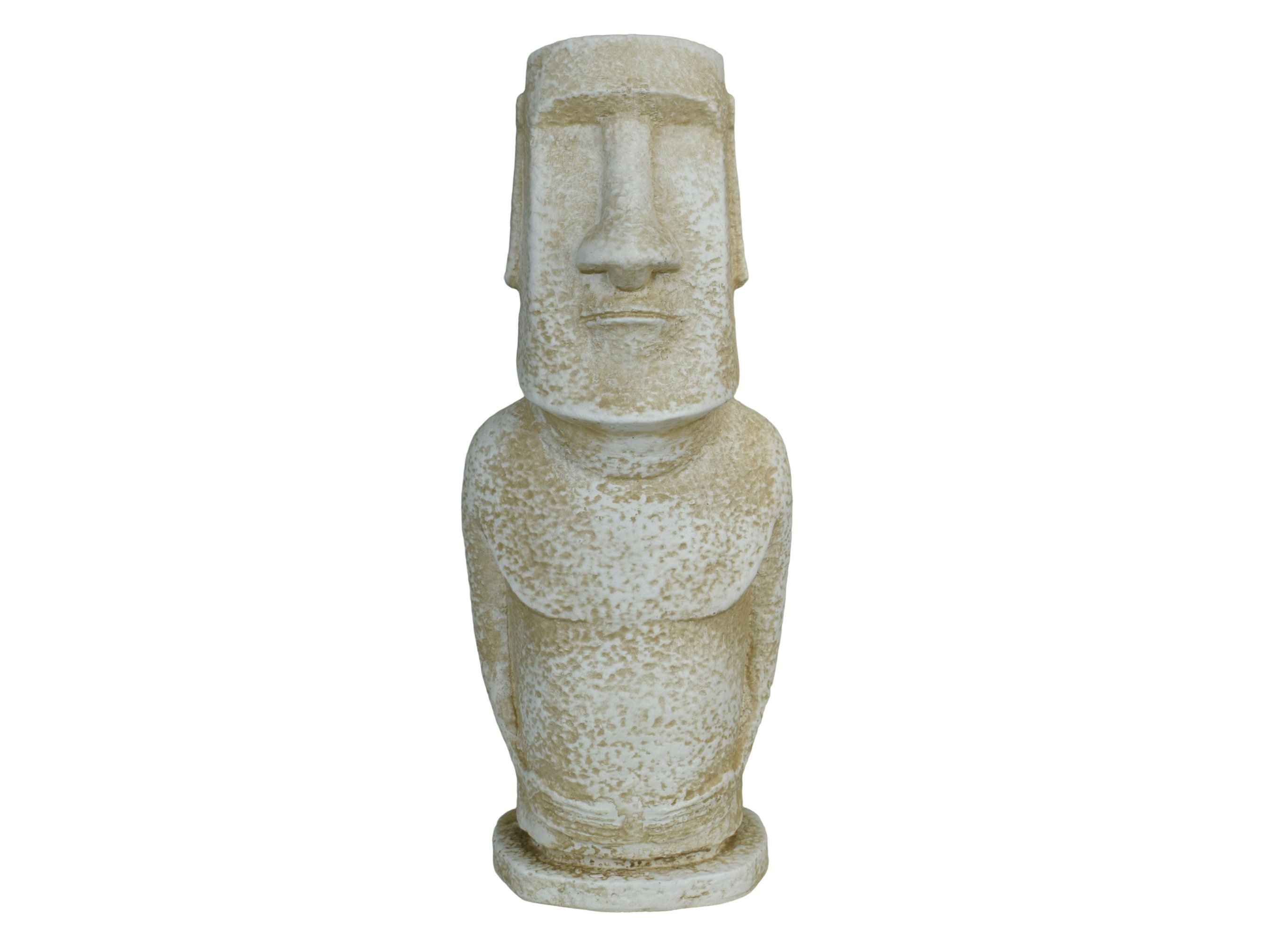 Moai Osterinsel Figur Aus Steinguss – 36 Cm, 16 Kg, Frostfest Bis -30°C, Made In Germany