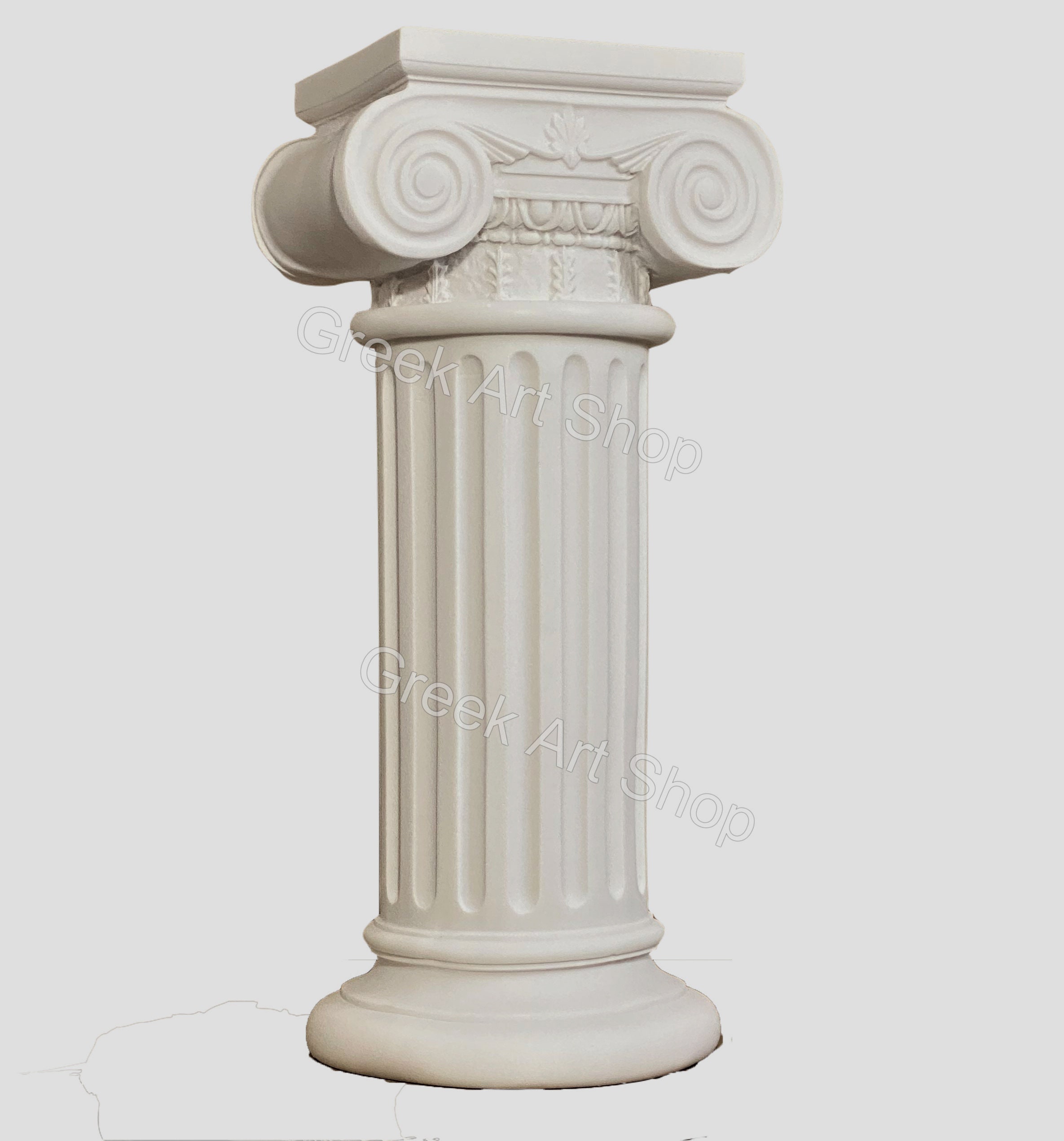 Cabilock 2 Piezas Pilar Romano Columna Griego Estatua Escultura Arquitectónica Decoración Hogar Escritorio Vintage Resina Artesanía para Interior Exterior Hogar Mesa Decoración