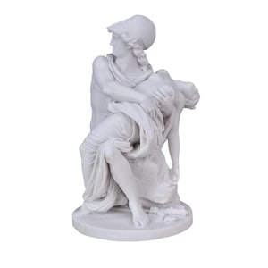 Mars and Venus Greek gods Cast Marble Statue Sculpture museum copy