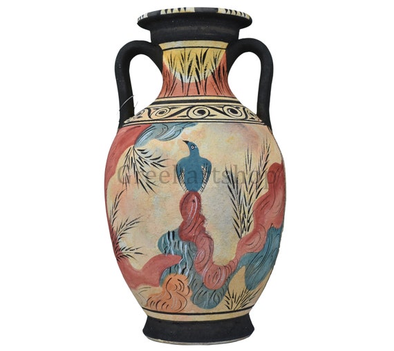 Art & Collectibles fisherman and Cup Bearer Minoan Fresco Knossos