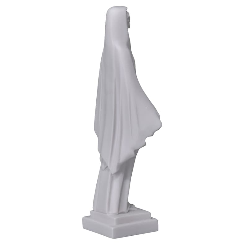 Virgin Mary Mother of JESUS Holy Our Lady Of Rose Madonna Statue Sculpture image 5