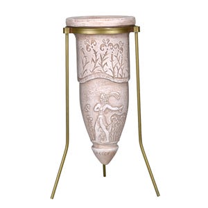 The Prince of Lilies tealight candle holder Rhyton Vase Minoan Crete Ancient Greece