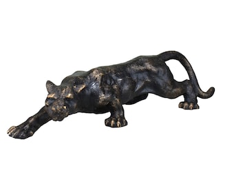 キングコブラ 蛇 像 彫刻 鋳造大理石 金色 - Etsy 日本