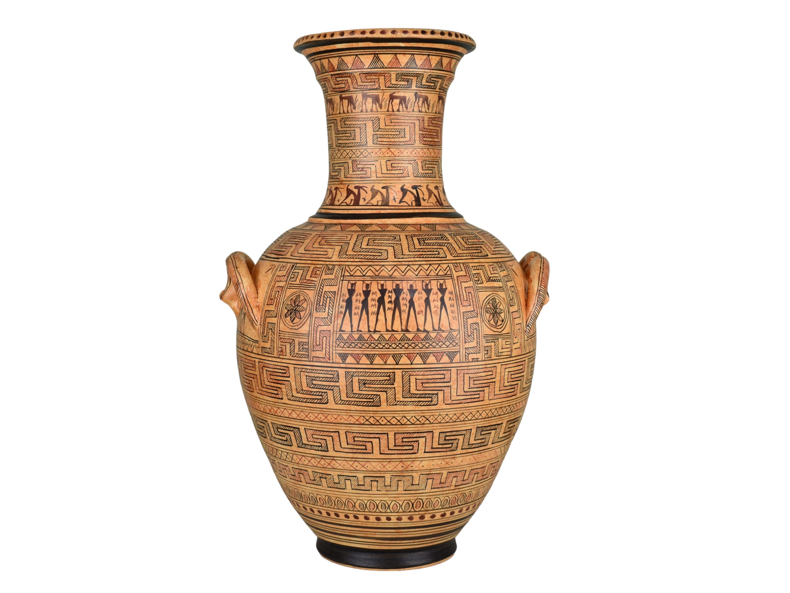 ミケニアン美術：陶製花瓶紀元前1400年アテネ、アゴラ博物館