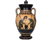 Achilles Ajax Exekias Ancient Greek Amphora Vase Pottery Vatican Museum