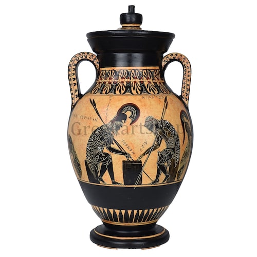 Award Winning Designer Jar Greek Style Valsfer Water Pot & Decorative Vase 