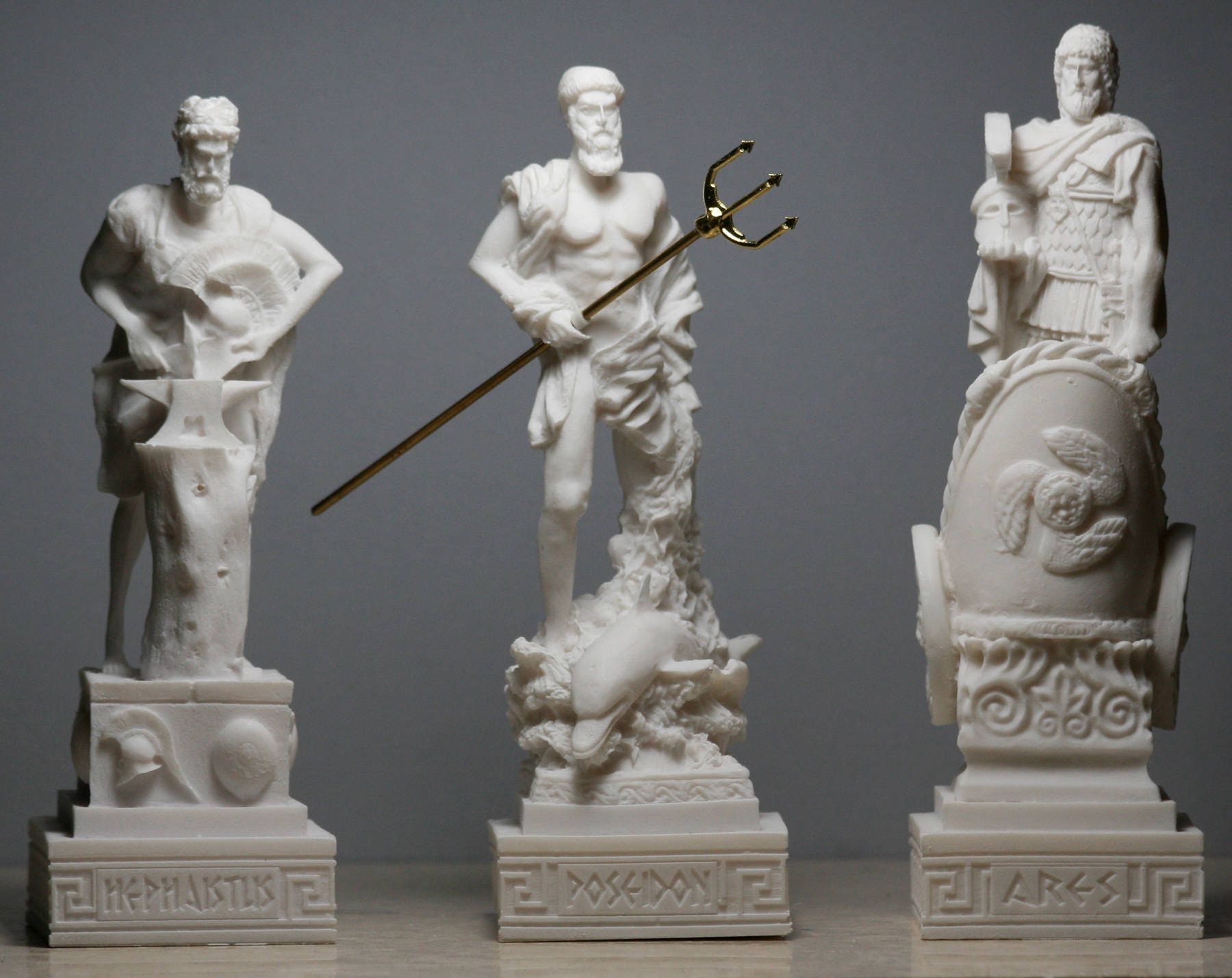 3 Greek Gods Poseidon Ares Hephaestus Statue Sculpture Figure Etsy 3 Greek Gods Poseidon Ares Hephaestus Statue Sculpture Figure Etsy