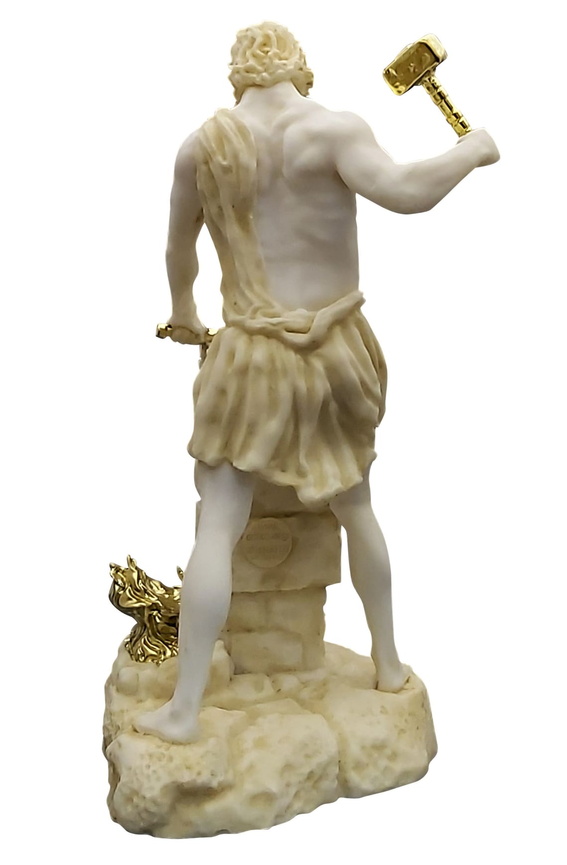 Hephaestus Greek Olympian God of Fire Statue Sculpture figure Etsy