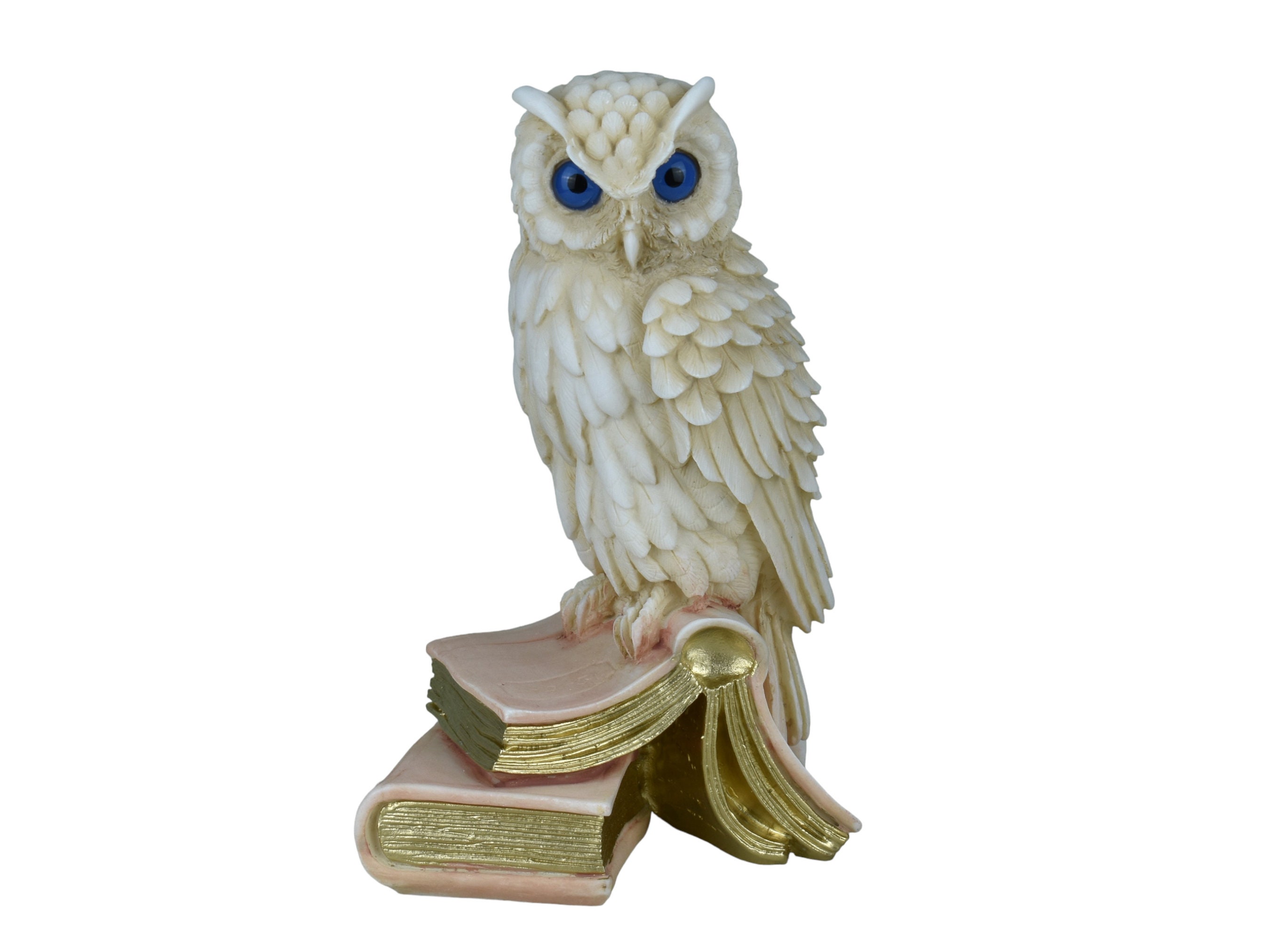 Owl of Goddess Athena symbol of Wisdom & Education Greek Statue Sculpture