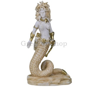 Gorgon Medusa snake hair woman female symbol Greek Roman Statue sculpture
