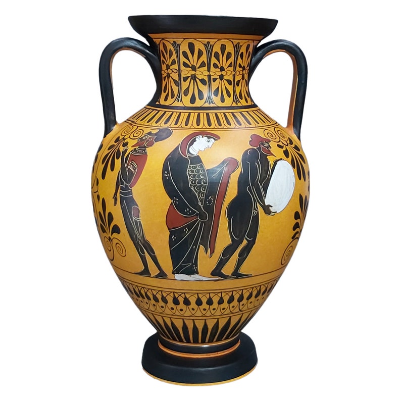 Amphora Myth of Sisyphus Persephone Hades Vase Ancient Greek Etsy