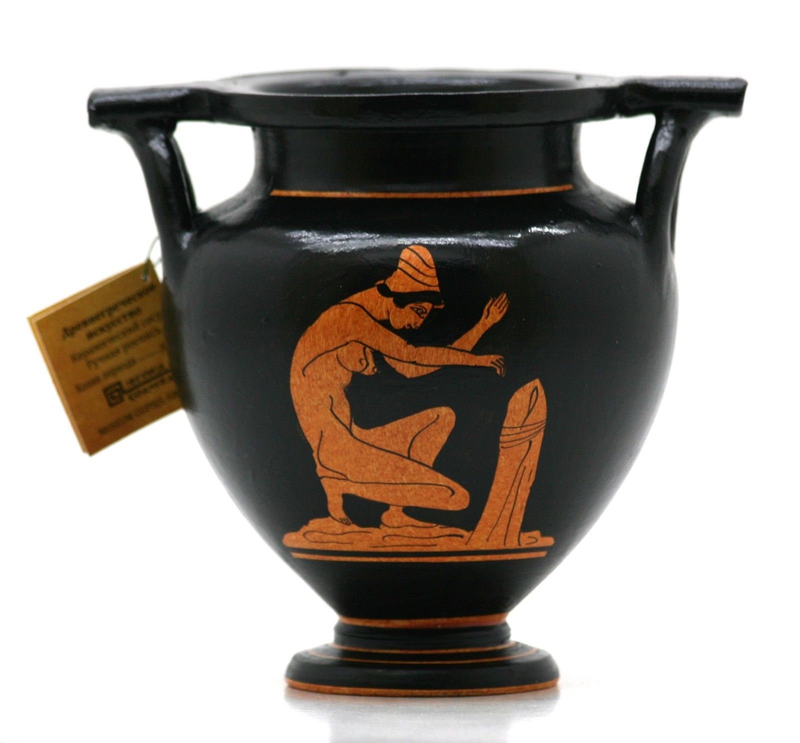 Phallus Krater Ancient Greek Ceramic Vase Pottery Erotic Art - Etsy