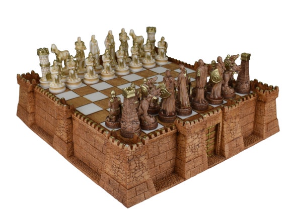 Coffret Jeu d'Échecs 32 Pièces en Résine | Ethic Atelier