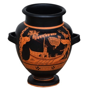 Vaso Anfora Dea Diana Artemis & Athena Antica Ceramica Greca